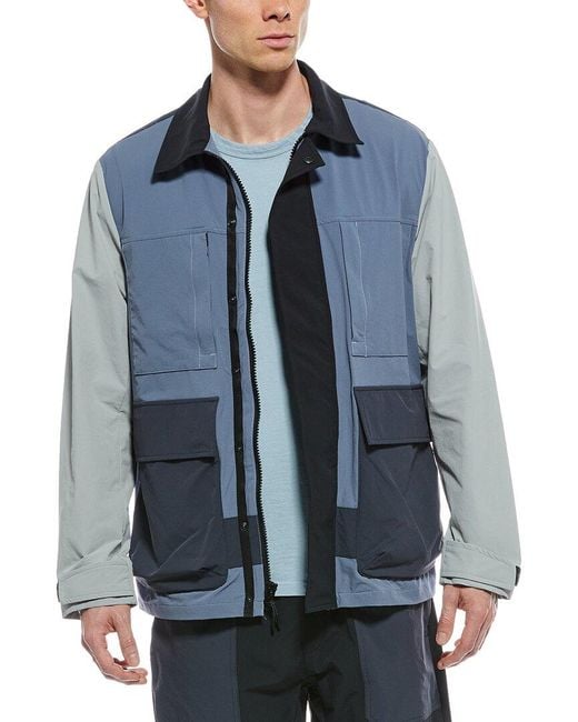 Rag & Bone Blue Pace Chore Jacket for men