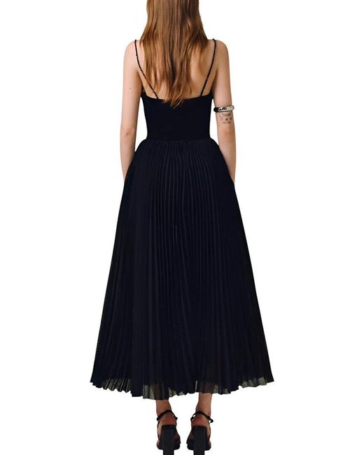 Amanda Royal Blue Midi Dress
