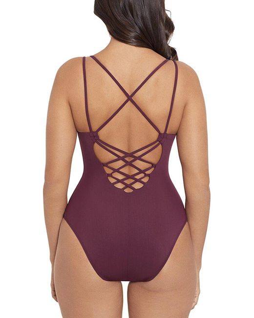 Skinny Dippers Purple Jelly Beans Suga Babe One-piece