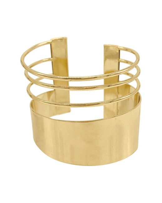 Adornia Metallic 14k Plated Stretch Bracelet