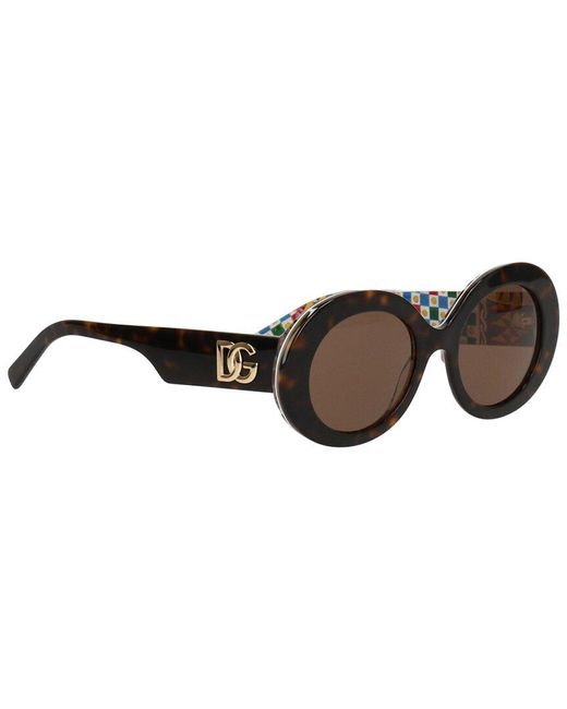 Dolce & Gabbana Brown Dg4448 51mm Sunglasses