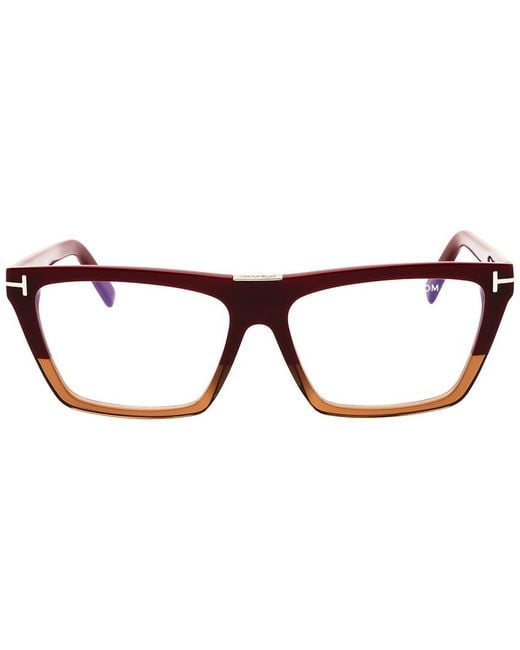 Tom Ford Brown 57Mm Optical Frames