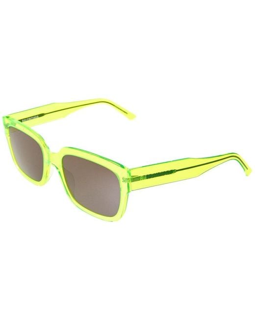 Balenciaga Bb0049s 55mm Sunglasses in Yellow Lyst