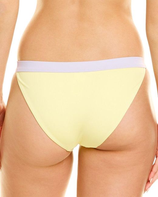 Onia Yellow Leila Bikini Bottom