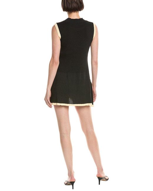 Madison Miles Black Mini Dress
