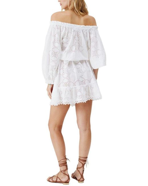Melissa Odabash White Avi Short Dress