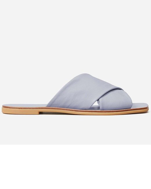 Everlane Blue The Day Crossover Sandal