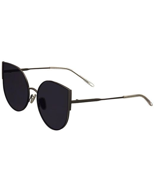 Bertha Black Logan 58mm Polarized Sunglasses