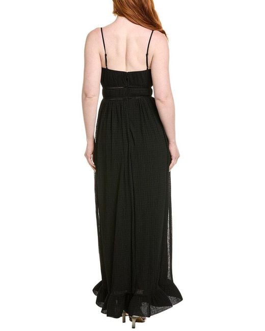 Jonathan Simkhai Black Maude Bustier Gown