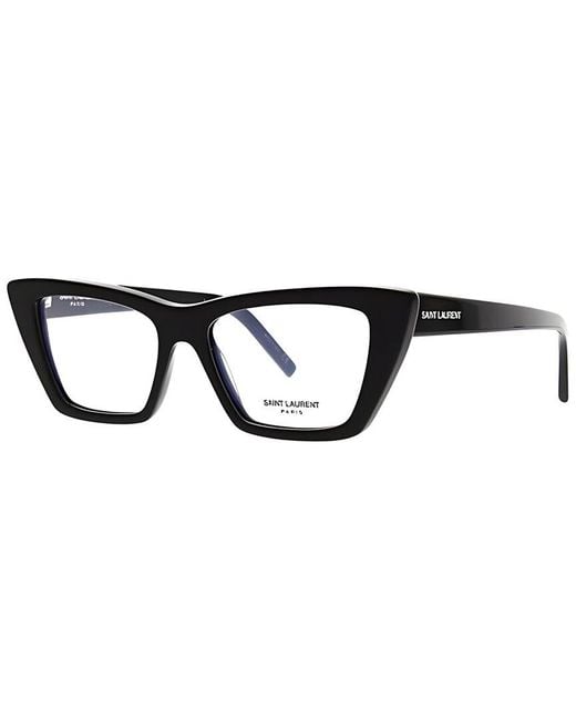Saint Laurent Black Sl291001 51Mm Optical Frames
