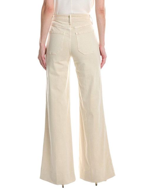 Rag & Bone Natural Skylar High-Rise Sandstone Trouser Jean
