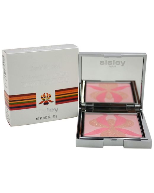 Sisley White 0.52Oz L'Orchidee Rose Highlighter Blush With Lily