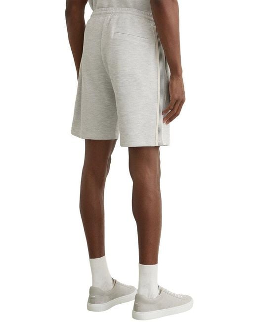 Reiss Gray Emilio Textured Tape Insert Short for men
