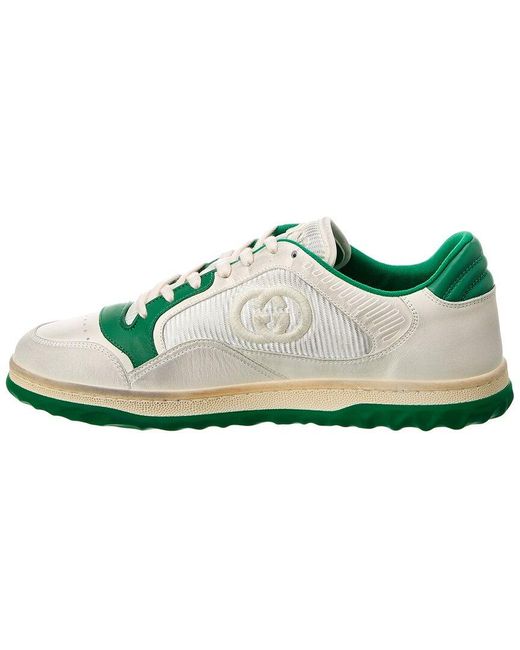 Gucci Green Mac80 Leather Sneaker for men