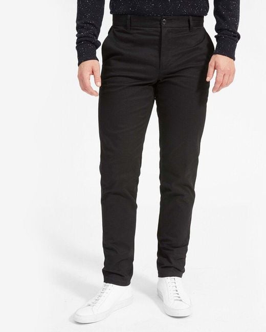 Everlane Black The Heavyweight Athletic Chino for men