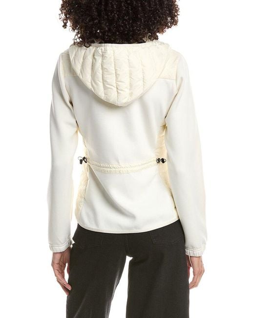 Moncler White Puffer Down Jacket
