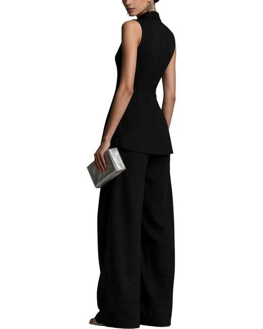 Vincent Black 2Pc Top & Pant Set