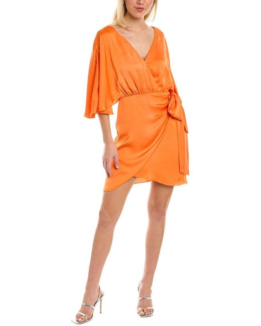 Ramy Brook Orange Alexis Mini Dress