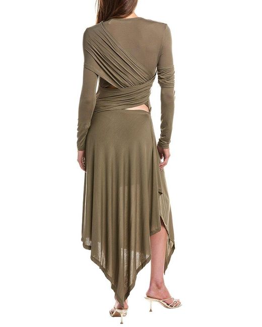Helmut Lang Natural Protection Midi Dress