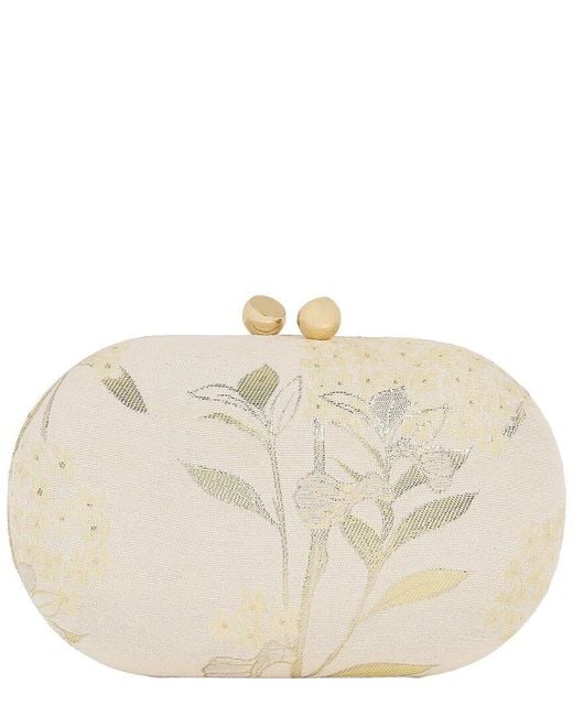 Badgley Mischka Natural Jewel Lilian Minaudiere