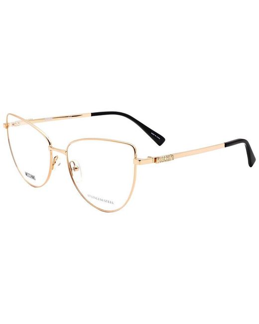 Moschino Metallic 55Mm Optical Frames