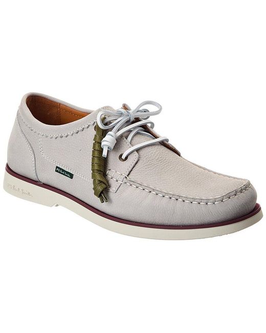 Paul Smith White Leather Loafer for men