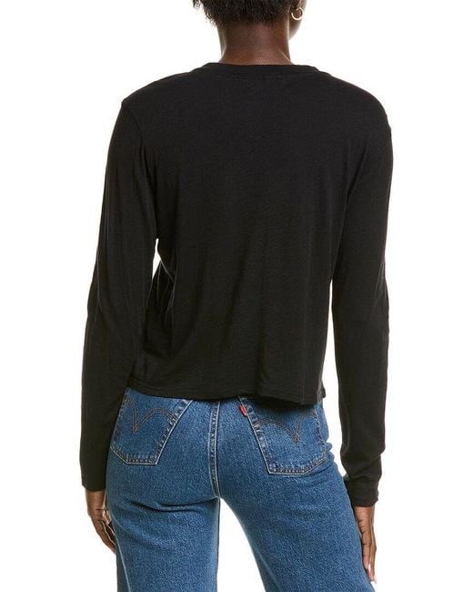 Bella Dahl Black T-Shirt
