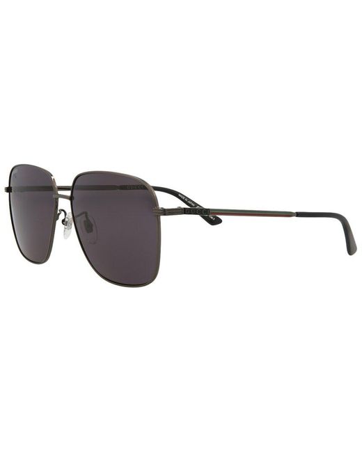 Gucci Brown 60mm Sunglasses for men