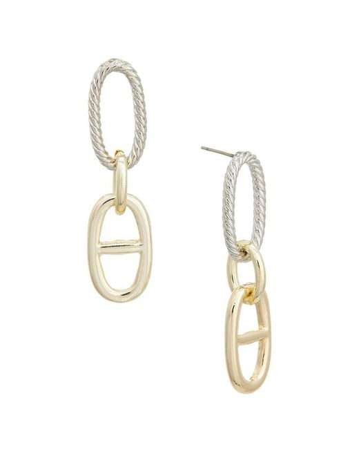 Juvell Metallic 18K Plated Dangling Earrings