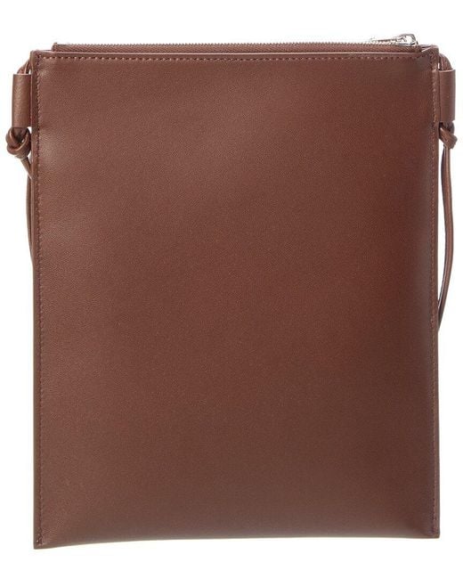 Céline Brown Sharp Take Away Leather Pouch