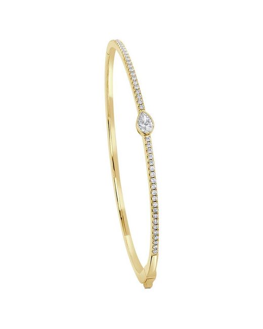 Sabrina Designs Metallic 14k 0.66 Ct. Tw. Diamond Bangle Bracelet