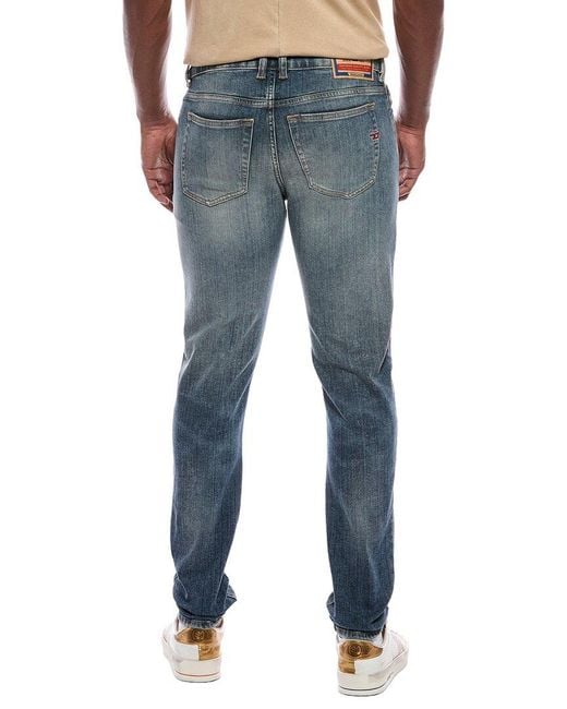 DIESEL Blue Low Waist Skinny Jean for men