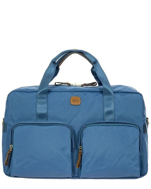 Bric's Blue X-collection X-travel Carry-on Duffel Bag
