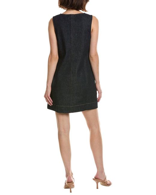 FRAME Black The Form Mini Dress