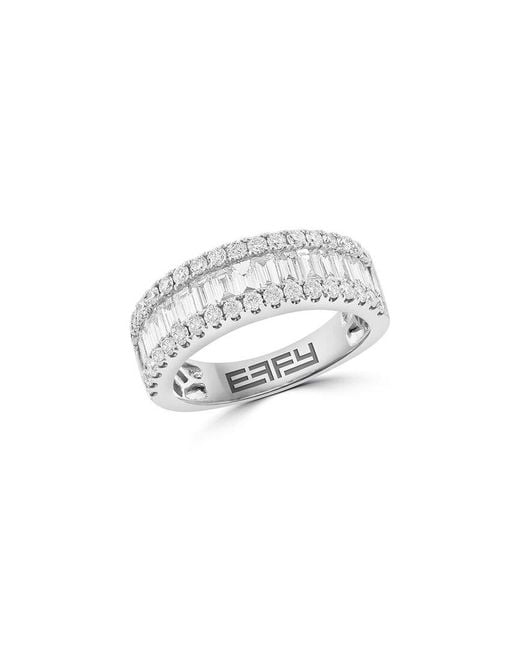 Effy Fine Jewelry White 14K 1.51 Ct. Tw. Diamond Ring