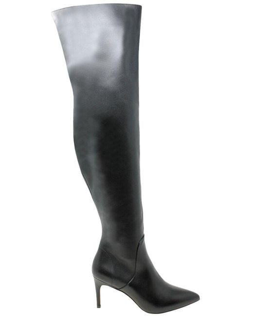 Charles David Black Piano Leather Boot