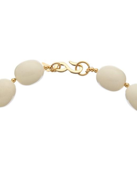 Kenneth Jay Lane Metallic Plated Long Necklace