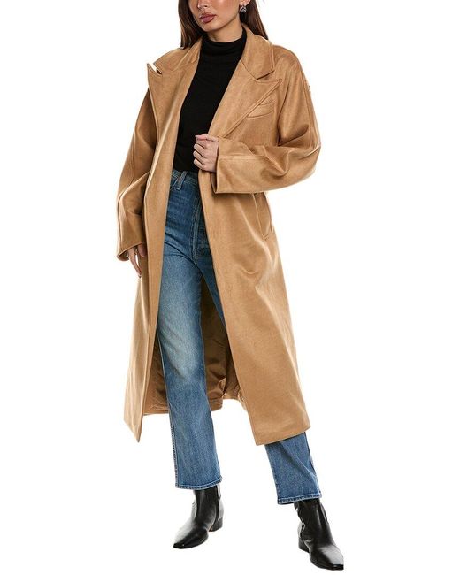 Rebecca Minkoff Blue Trench Coat