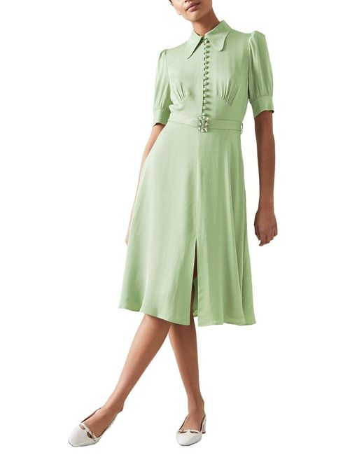 L.K.Bennett Green Amor Dress