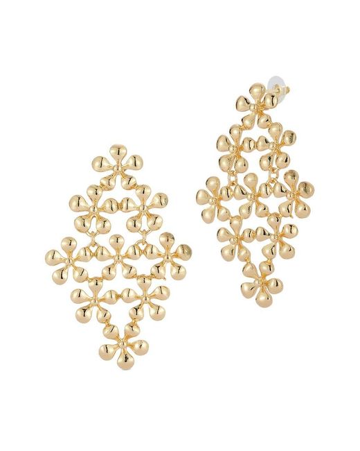 Chloe and Madison Metallic Jewelry Plated Earrings