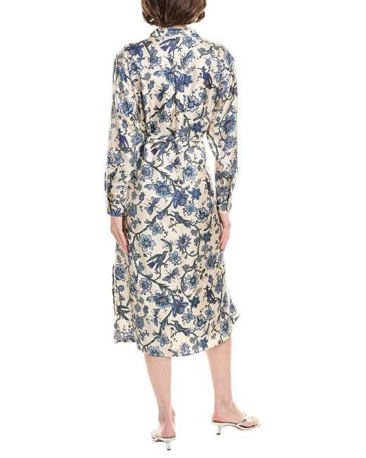 Weekend by Maxmara Natural Gaia Silk Shirtdress