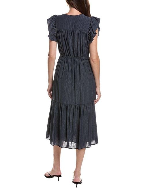 Julia Jordan Blue Midi Dress