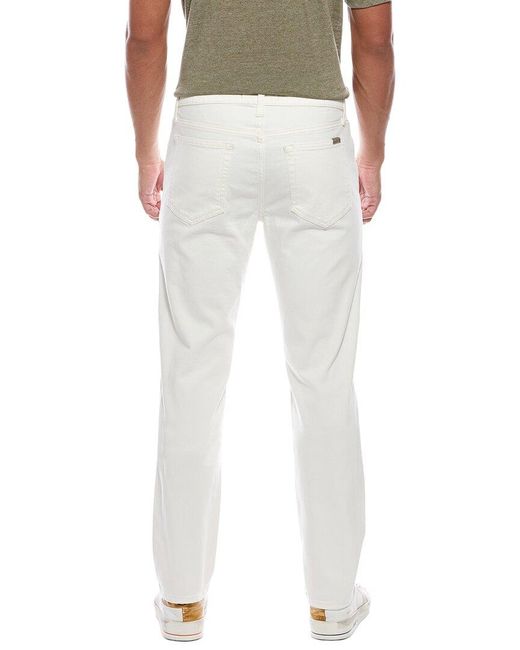 Joe's Jeans White The Brixton Rye Straight Jean for men