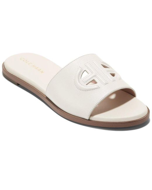 cole haan white sandals