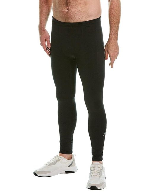 New Balance Synthetic Impact Run Heat Tight in Black for Men Lyst