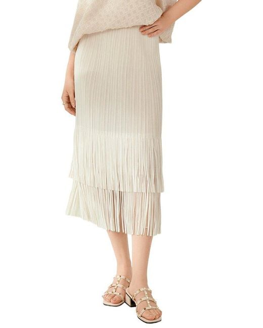 Linda Charm Natural Skirt