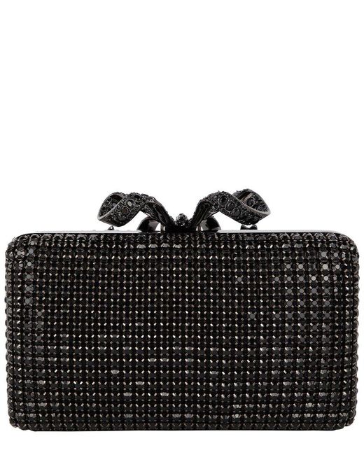 Self-Portrait Black Self-Portrait Crystal Box Clutch