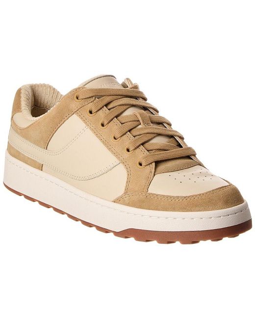 Vince Natural Wilder Court Leather Sneaker for men