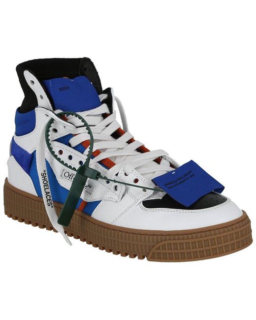 Off-White c/o Virgil Abloh Blue Off-whitetm 3.0 Off Court Leather Sneaker for men