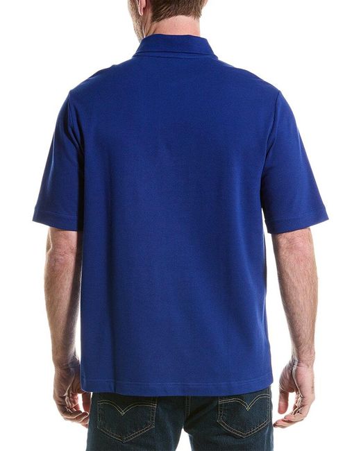 Burberry Blue Polo Shirt for men